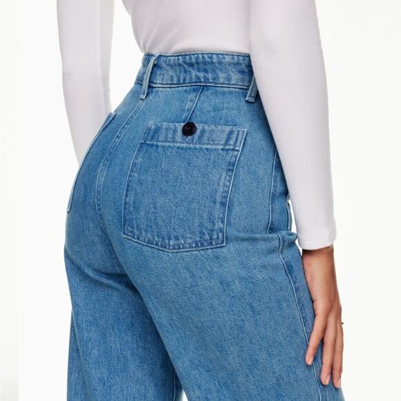 Aritzia Wilfred Free Adrift Jean Size 4 - Picture 3 of 13